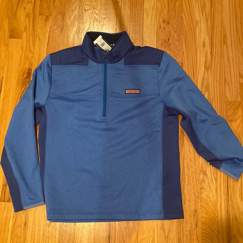 Vineyard Vines Blue Quarter Zip